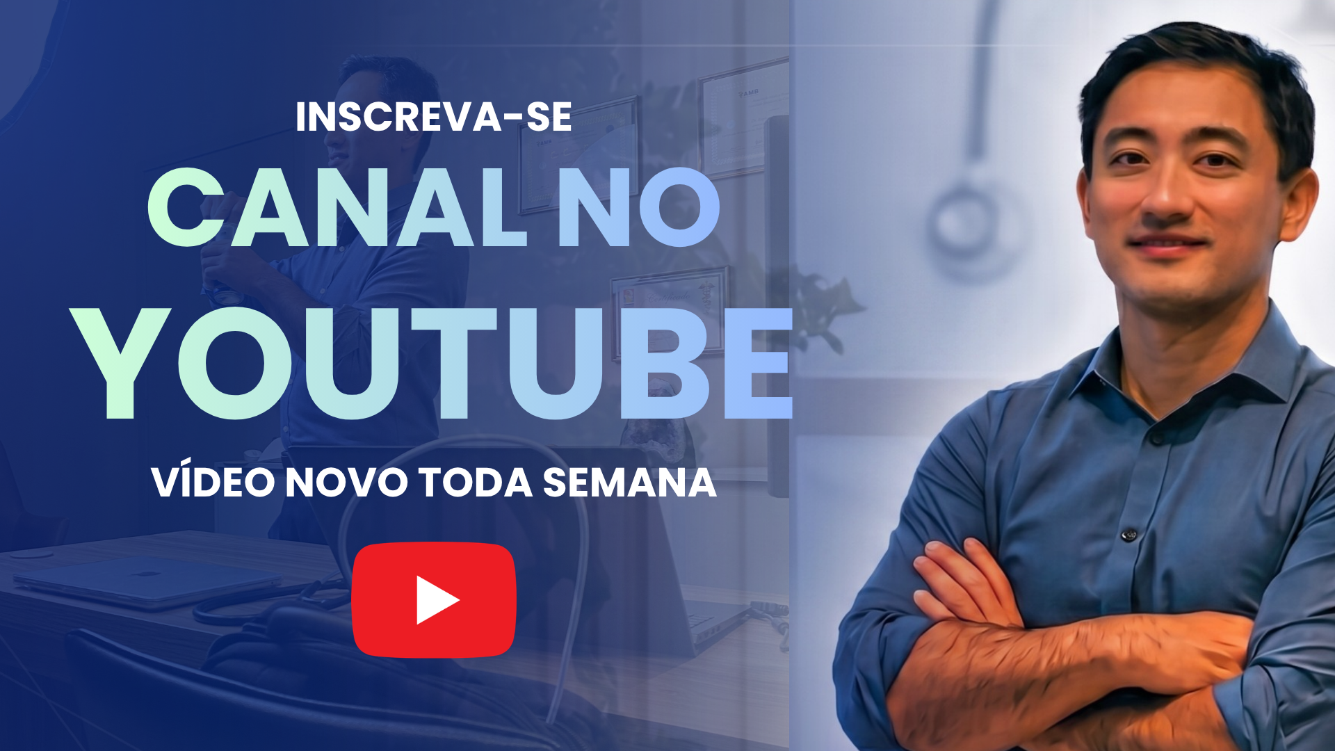 Inscreva-se no canal do YouTube — vídeo novo toda semana